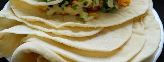 лаваш на сковороде. Шаг 4