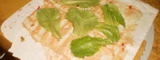 лаваш на завтрак, а кому и на ужин. Шаг 3