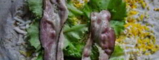 лаваш с беконом. Шаг 4