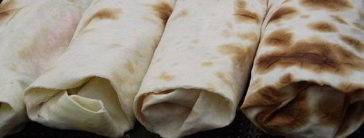 лаваш с овощами на костре. Шаг 4