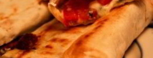 лаваш с сулугуни и кинзой. Шаг 11