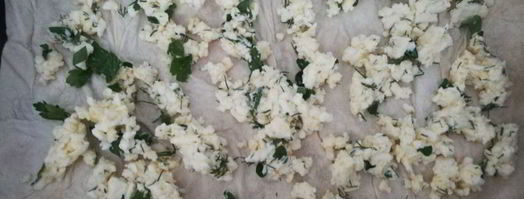 лаваш с сыром и зеленью. Шаг 4