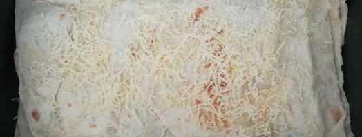 лаваш с сыром и зеленью. Шаг 5