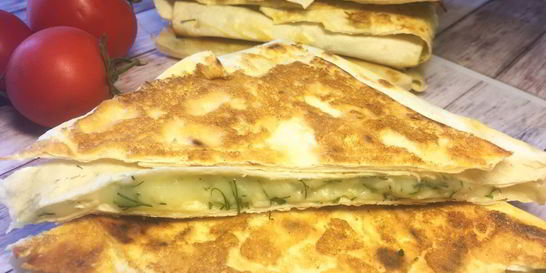 Лаваш с сыром