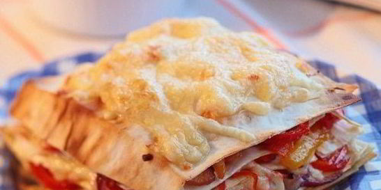 Лаваш со сладким перцем