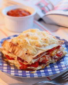 Лаваш со сладким перцем