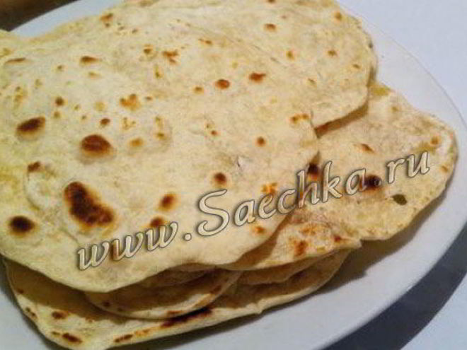 Рецепт лаваша тонкого
