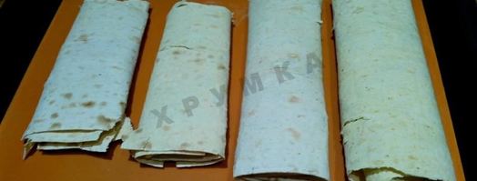 лаваш запеченный с сыром в духовке. Шаг 6