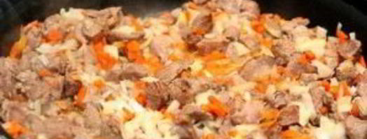 мясо в армянском лаваше. Шаг 2