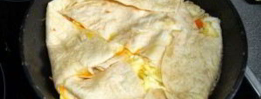 обжаренный лаваш. Шаг 4