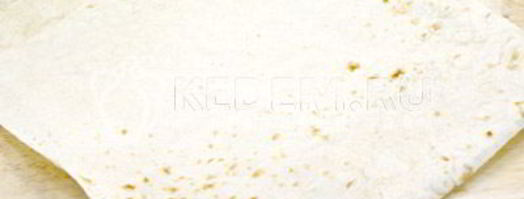 овощи в лаваше. Шаг 4