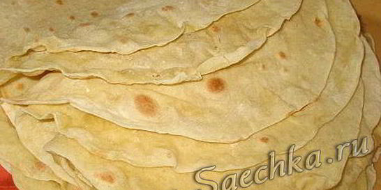 Тонкий лаваш