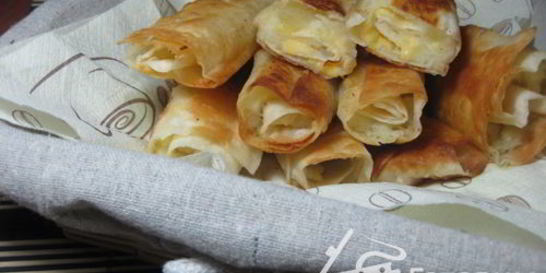 Трубочки из лаваша