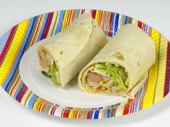 Рецепт закуски из лаваша и крабовых палочек