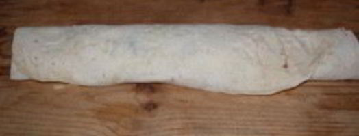 закуска из лаваша с корейской морковкой. Шаг 4