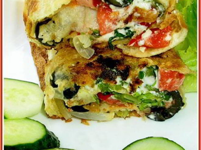 Рецепт закуски из лаваша