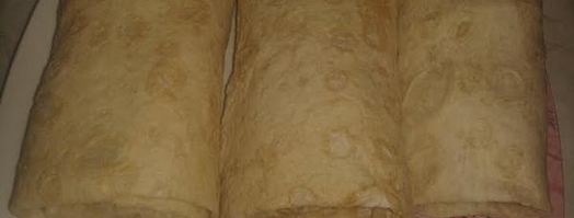 жареный лаваш. Шаг 5