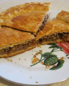 Ленивая пахлава с измельченными орехами