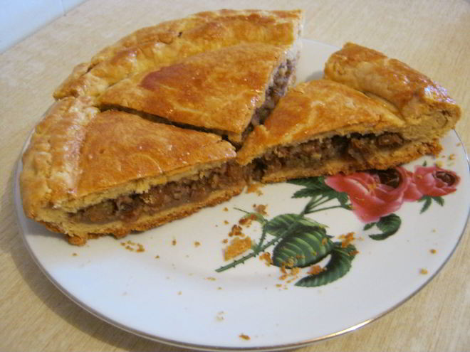 Рецепт ленивой пахлавы с измельченными орехами