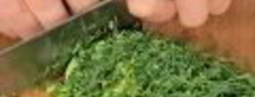 амич с зелеными лепешками. Шаг 4