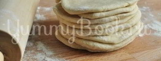 арабская лепешка пита. Шаг 6