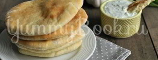 арабская лепешка пита. Шаг 9