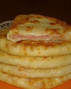Быстрые сырные лепешки