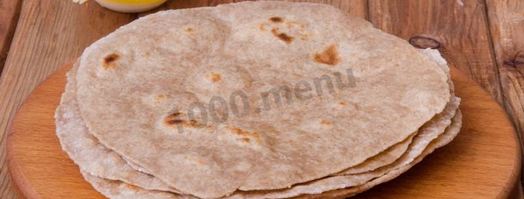 чапати индийские лепешки. Шаг 11