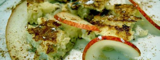 десерт рисовая лепешка. Шаг 4