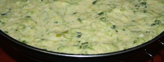 диетическая кабачковая лепешка. Шаг 4