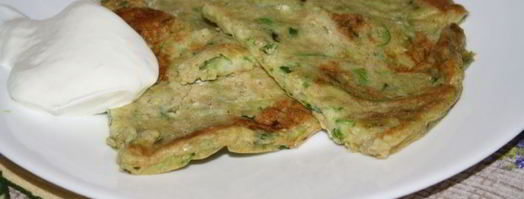 диетическая кабачковая лепешка. Шаг 7