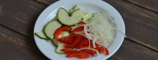 диетическая лепешка с овощами. Шаг 5