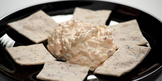 Дзадзыки с горячими лепешками