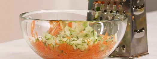 дзадзыки с горячими лепешками. Шаг 2