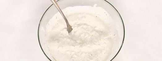 дзадзыки с горячими лепешками. Шаг 4