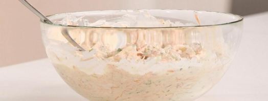 дзадзыки с горячими лепешками. Шаг 6