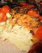 Фокачча с бальзамическими помидорами