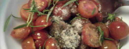 фокачча с бальзамическими помидорами. Шаг 9