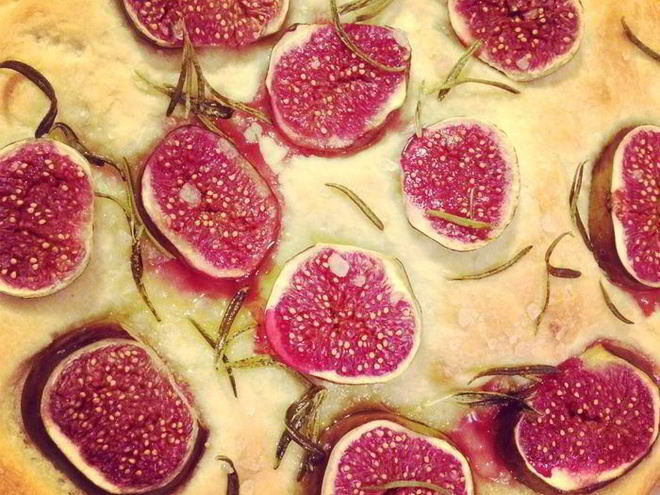 Рецепт фокаччи с инжиром