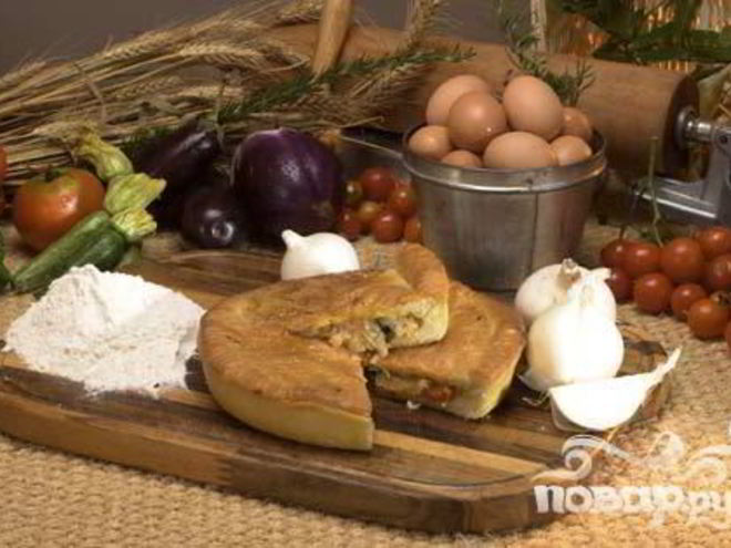 Рецепт фокаччи с луком