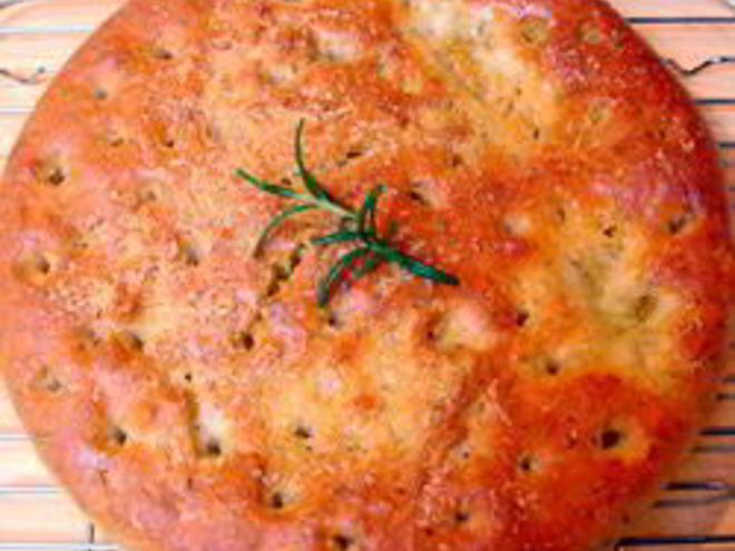 Рецепт фокаччи с пармезаном в хлебопечке