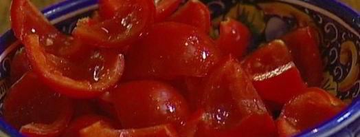 фокачча с помидорами и базиликом. Шаг 6