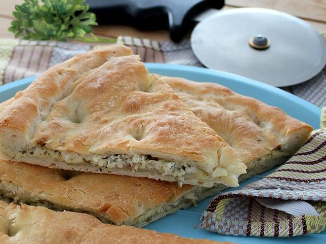 Рецепт фокаччи с сыром