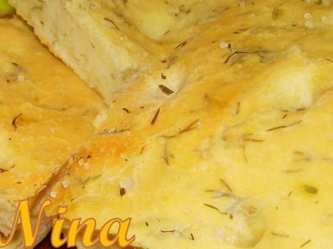 Рецепт фокаччи с травами