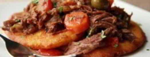 говядина с кукурузными лепешками. Шаг 6