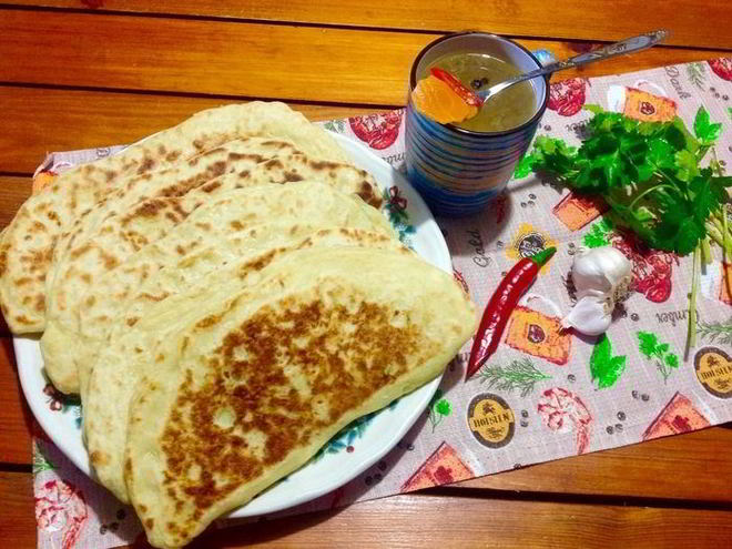 Рецепт картофельных лепешек с творогом и зеленью