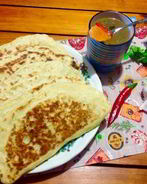 Картофельные лепешки с творогом и зеленью