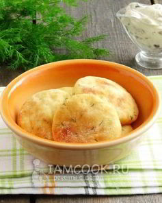 Картофельные лепешки с укропом