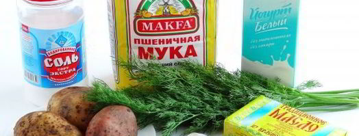 картофельные лепешки с укропом. Шаг 2