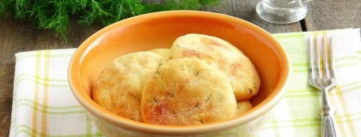 картофельные лепешки с укропом. Шаг 11